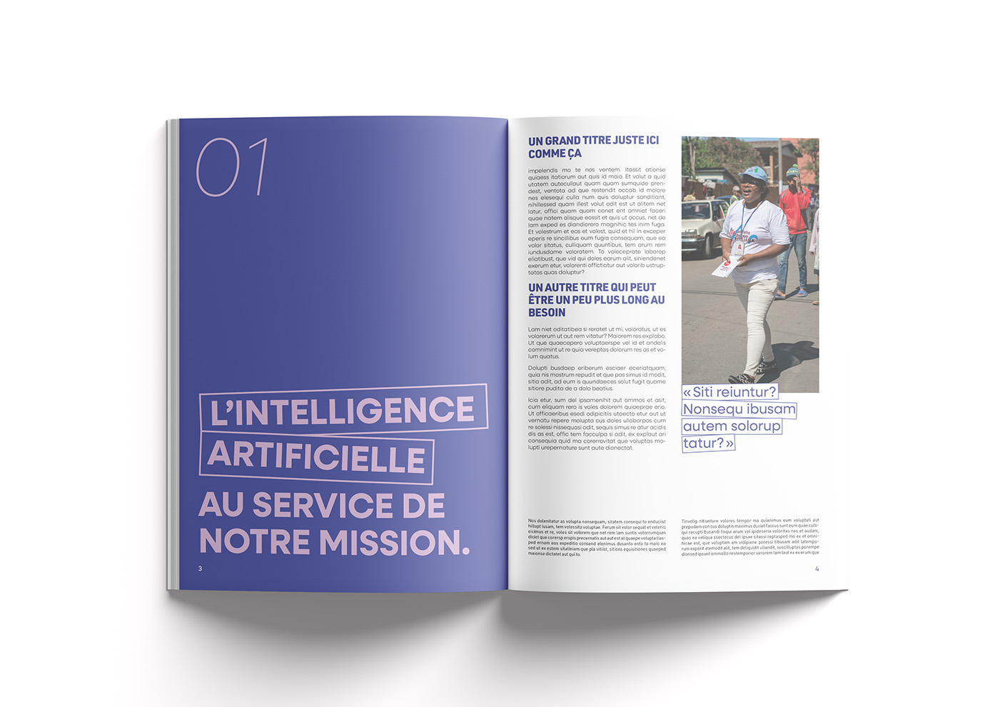 Identité visuelle Still Standing Coalition PLUS